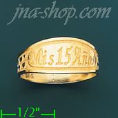 14K Gold Ladies' Light Ring