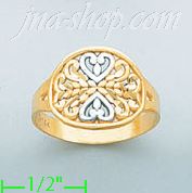 14K Gold Ladies' Light Ring