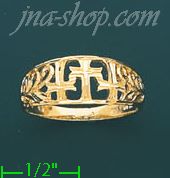 14K Gold Ladies' Light Ring