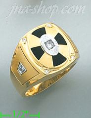 14K Gold Men's Ring