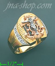 14K Gold Men's Ring