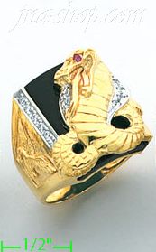 14K Gold Men's Ring