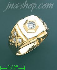 14K Gold Men's Ring