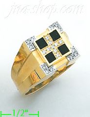 14K Gold Men's Ring