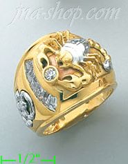 14K Gold Men's Ring