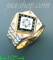 14K Gold Men's Ring