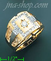 14K Gold Men's Ring