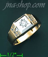 14K Gold Men's Ring