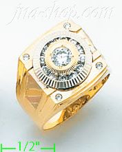 14K Gold Men's Ring