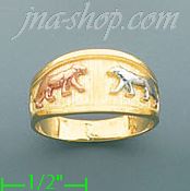 14K Gold Ladies' Light Ring