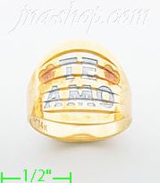 14K Gold Ladies' Light Ring