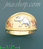 14K Gold Ladies' Light Ring