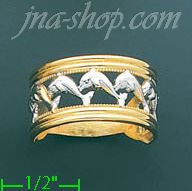 14K Gold Ladies' Light Ring