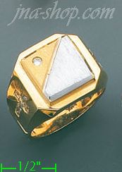 14K Gold Assorted Men's Ring