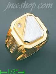 14K Gold Assorted Men's Ring