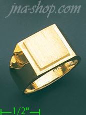 14K Gold Assorted Men's Ring