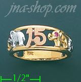 14K Gold Ladies' Ring