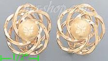 14K Gold Love Knots Sets Earrings