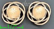 14K Gold Love Knots Sets Earrings