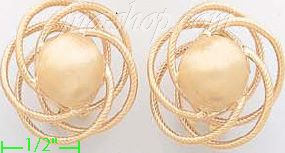 14K Gold Love Knots Sets Earrings