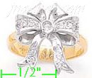 14K Gold Fancy CZ Sets Ring