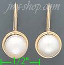 14K Gold Fancy Pearl Sets Earrings