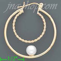 14K Gold Fancy Pearl Sets Earrings