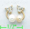 14K Gold Stud Earrings