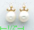 14K Gold Stud Earrings