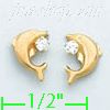 14K Gold Stud Earrings