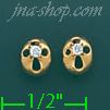 14K Gold Stud Earrings