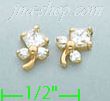 14K Gold Stud Earrings