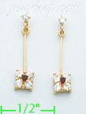 14K Gold Stud Earrings