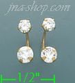 14K Gold Stud Earrings