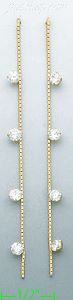 14K Gold Stud Earrings