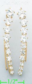 14K Gold Stud Earrings