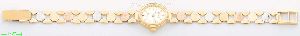 14K Gold Italian 3Color Watch