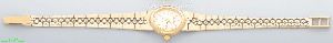 14K Gold Italian Fancy Watch