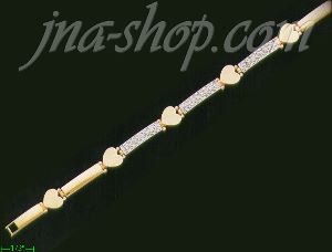 14K Gold Fancy Bracelet